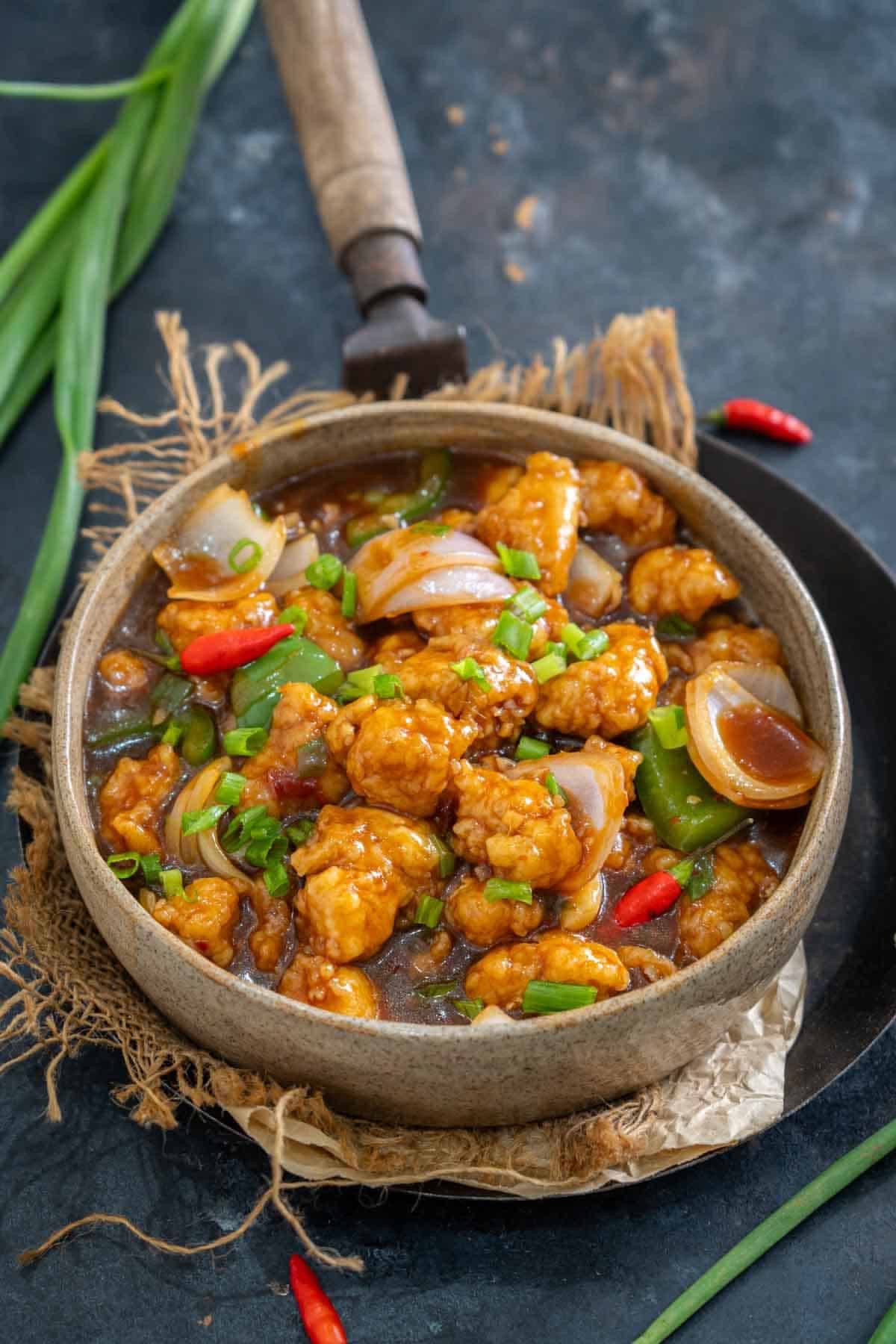 Garlic chicken