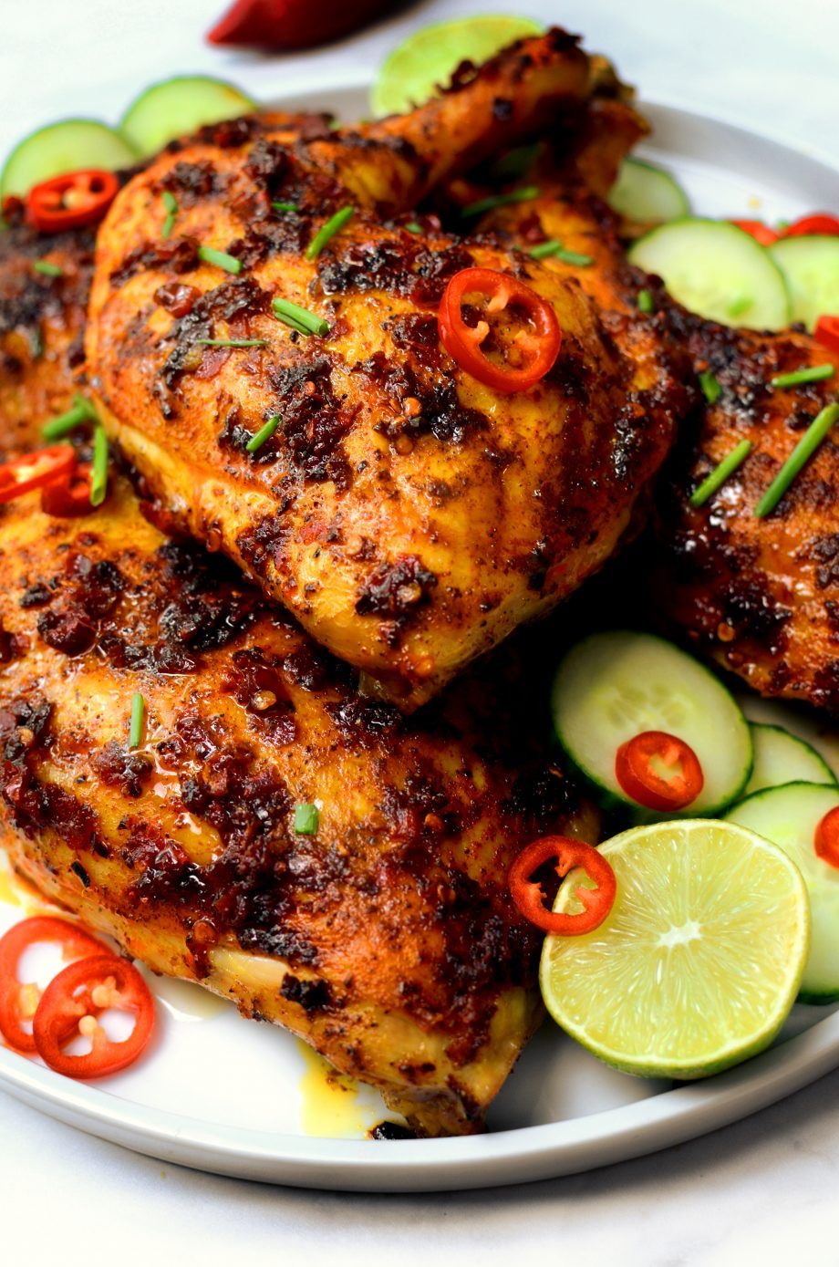 Chilli barbecue half
