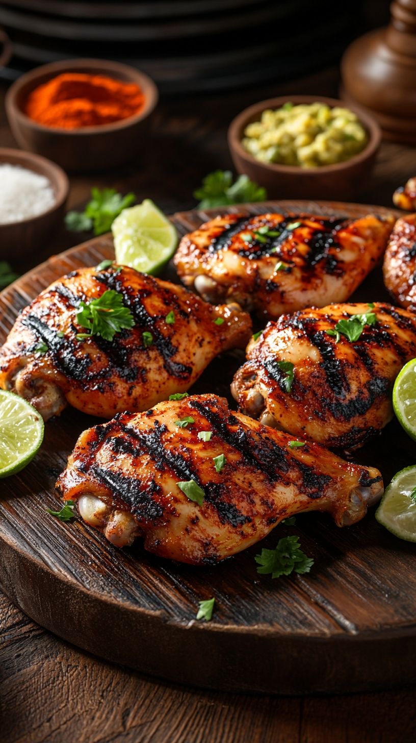 Honey barbecue half