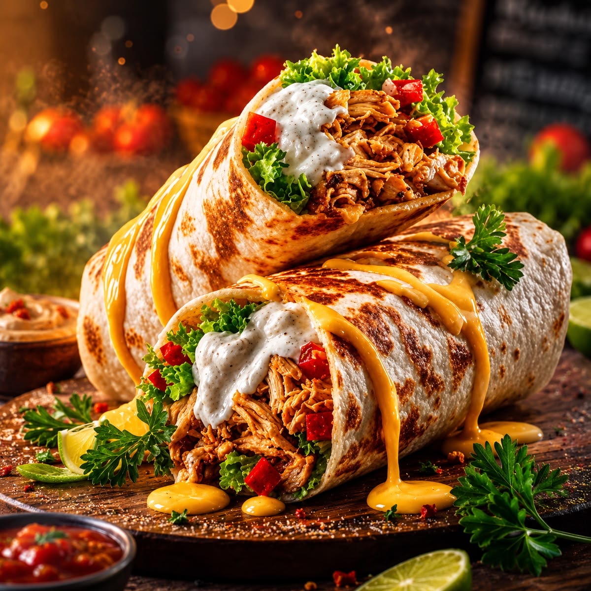 Peri peri shawarma