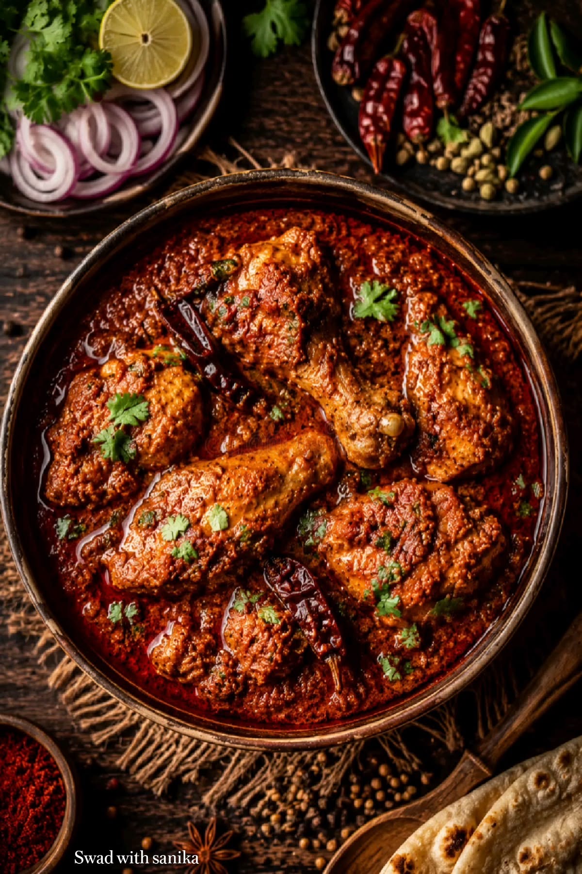 Punjabi chicken gravy